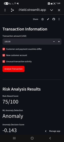 PayPal AI FraudShield – screenshot 2