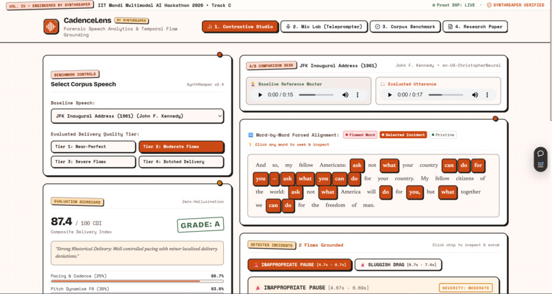CadenceLens – screenshot 2