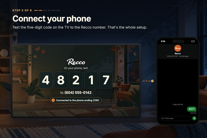 Recco: a Fire TV inbox you text like a friend – screenshot 3