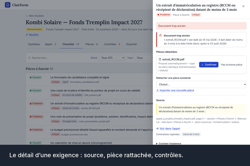ClairForm – screenshot 4