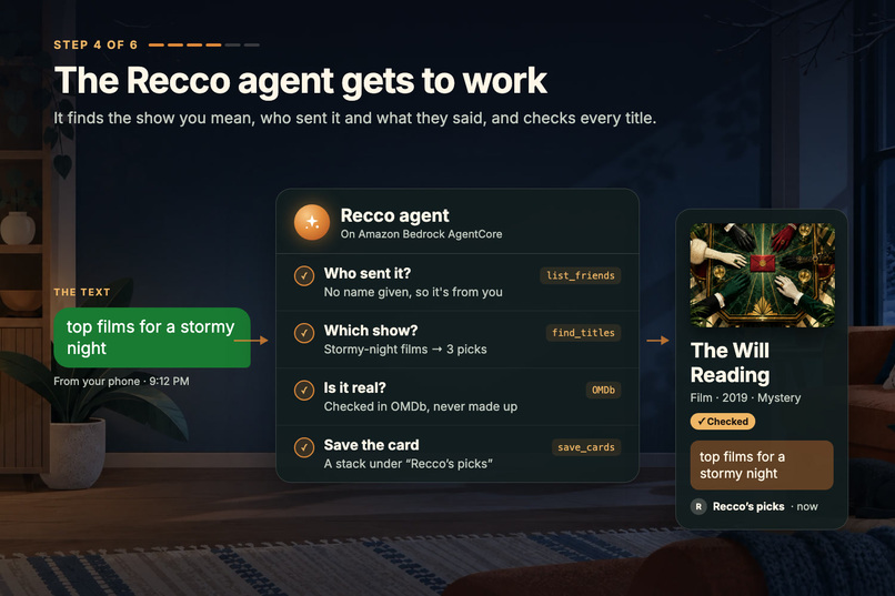 Recco: a Fire TV inbox you text like a friend – screenshot 5