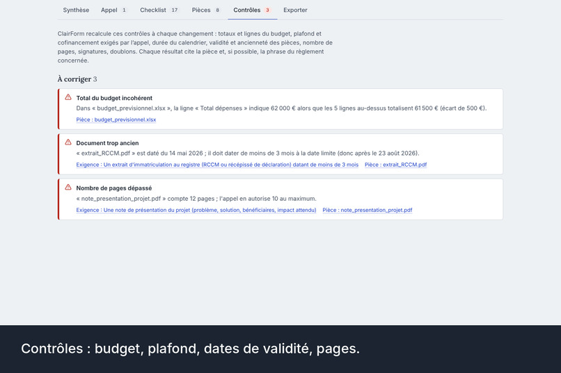 ClairForm – screenshot 5
