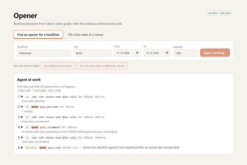 Opener – screenshot 1