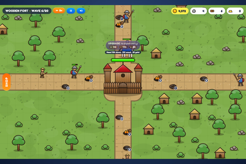 Ages of Siege: Rise of the Keep — Clicker Tower Defense Game – screenshot 3