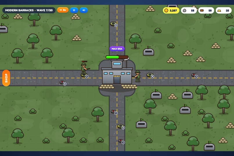 Ages of Siege: Rise of the Keep — Clicker Tower Defense Game – screenshot 5