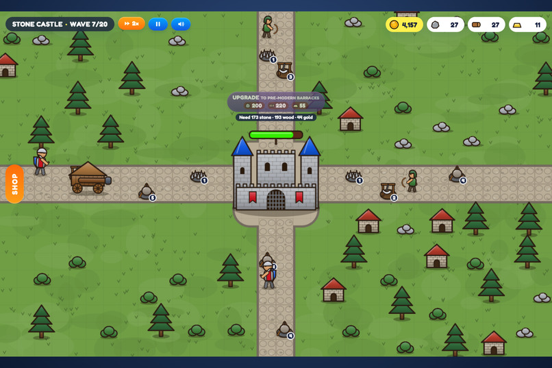 Ages of Siege: Rise of the Keep — Clicker Tower Defense Game – screenshot 7