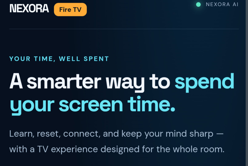Nexora — Make Your Screen Time Count – screenshot 2