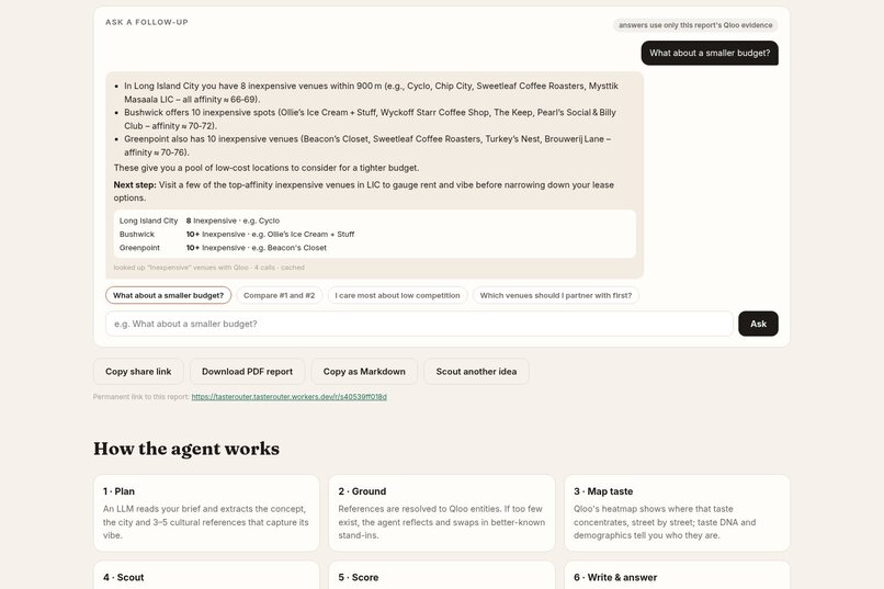 TasteRouter – screenshot 11