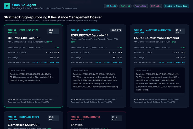 OmniBio-Agent – screenshot 1