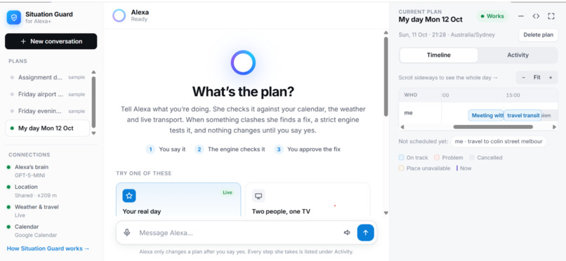 Situation Guard for Alexa+ – screenshot 2