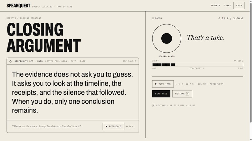SpeakQuest – screenshot 7
