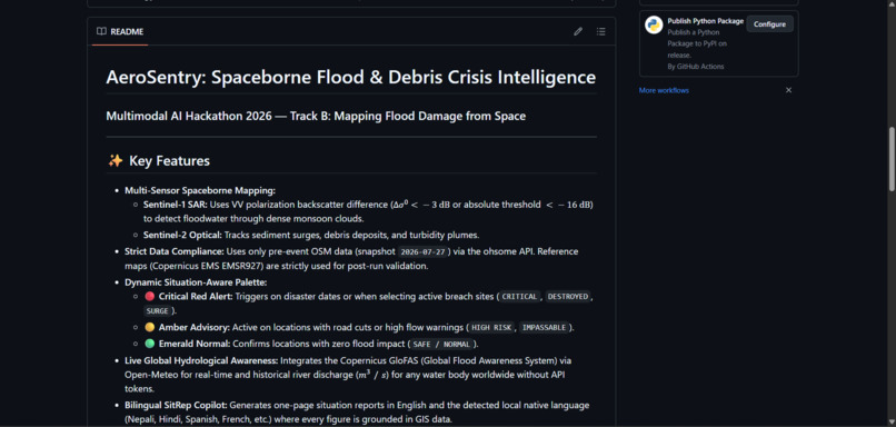 AeroSentry: Spaceborne Flood & Debris Crisis Intelligence – screenshot 5