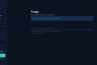 Triage: Flood Damage Mapping from Space