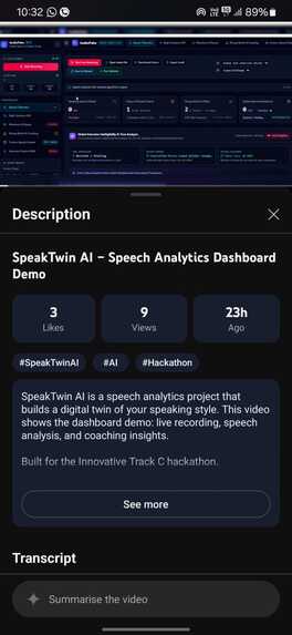 SpeakTwin-AI – screenshot 8