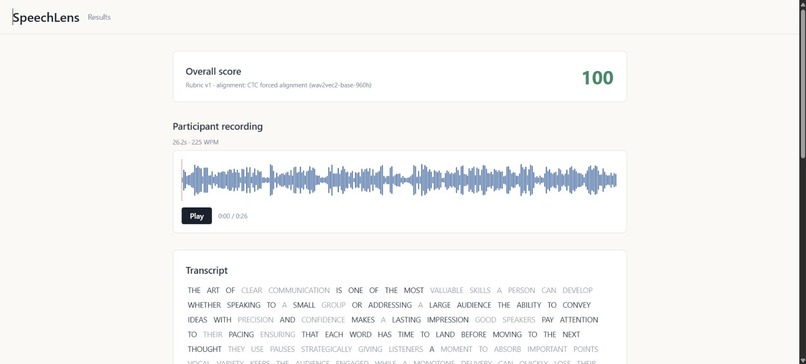 SpeechLens – screenshot 3