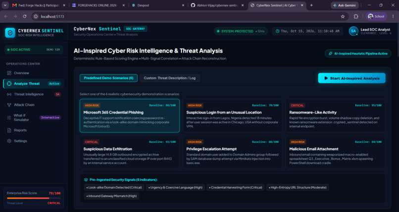 CyberNex Sentinel – screenshot 3
