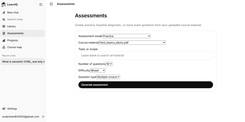 LearnIQ: Your Multimodal AI Learning Companion – screenshot 8