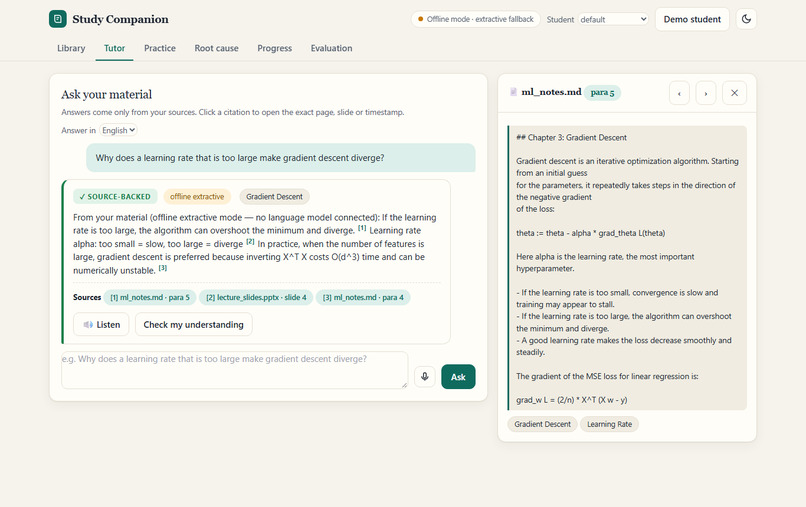 SYNAPSE: Multimodal Adaptive Companion with RootCause AI – screenshot 2