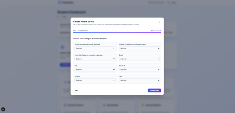 Path Finder: Adaptive Career Guidance System – screenshot 9