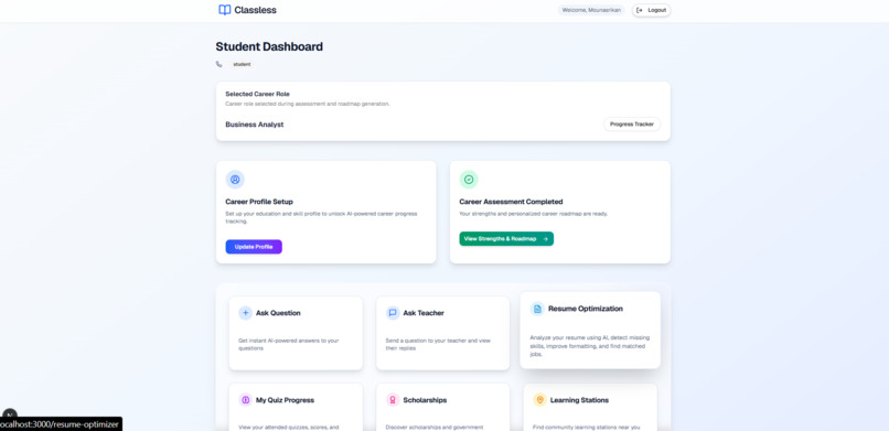 Path Finder: Adaptive Career Guidance System – screenshot 13