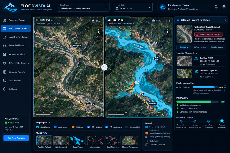 FLOODVISTA -Flood Damage Mapping – screenshot 2