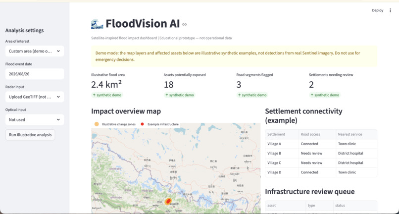 FloodVision AI – screenshot 1