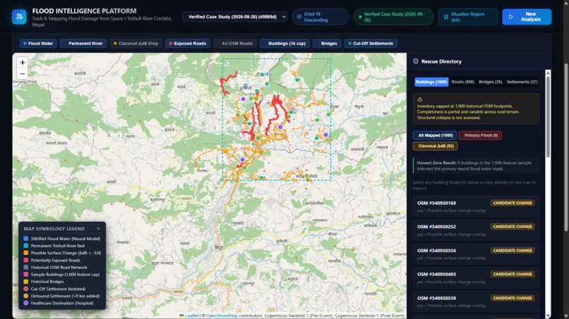 FloodLens: Satellite Flood Intelligence – screenshot 3
