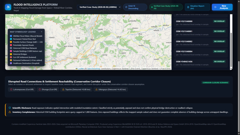FloodLens: Satellite Flood Intelligence – screenshot 4