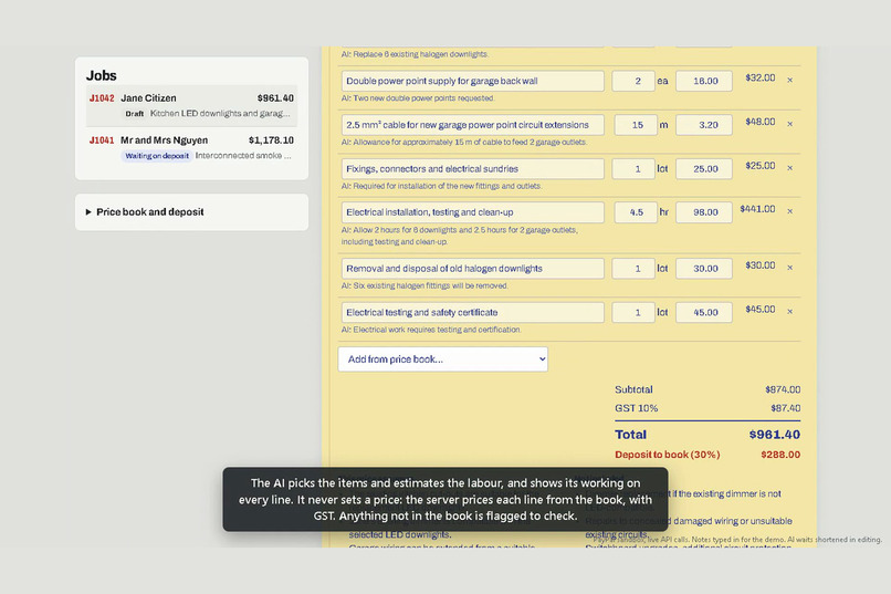 Docket – screenshot 5