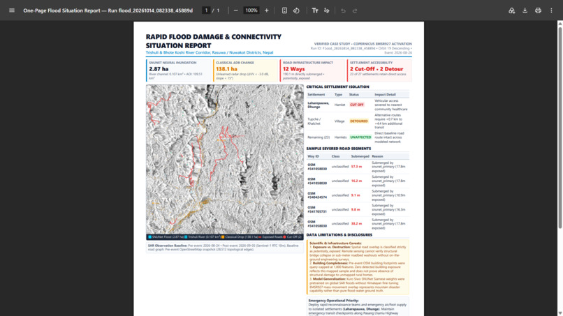 FloodLens: Satellite Flood Intelligence – screenshot 5