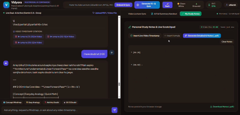 VIDYORA – screenshot 3