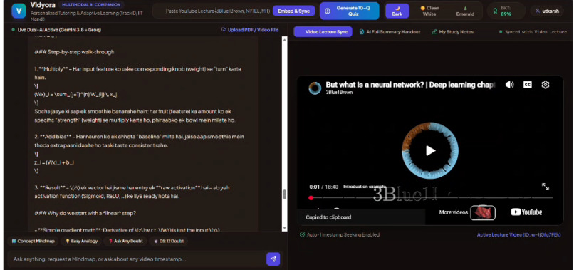 VIDYORA – screenshot 4