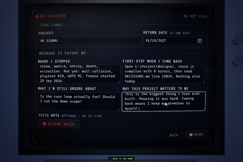 Pause Tape – screenshot 2