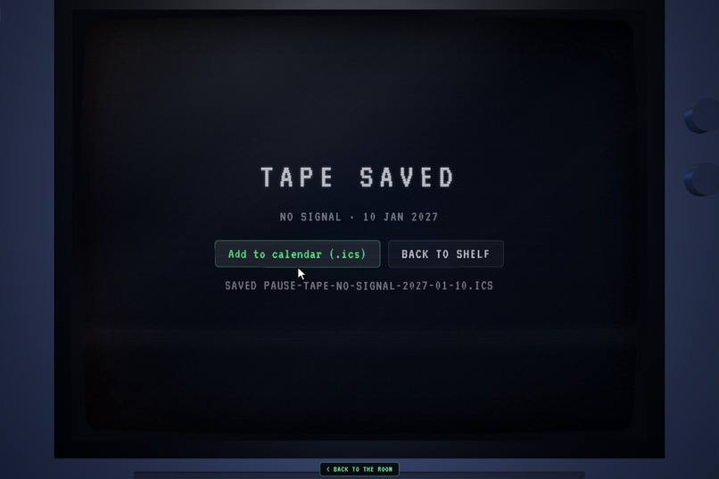 Pause Tape – screenshot 3