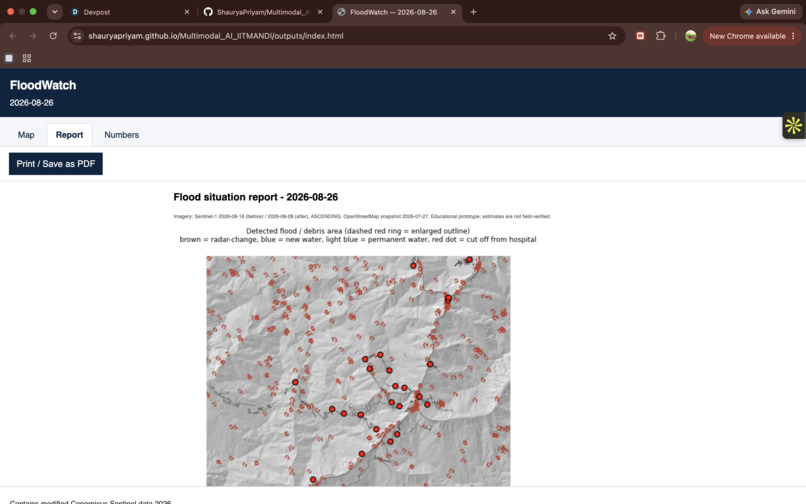 FloodWatch: Mapping Flood Damage from Space – screenshot 6