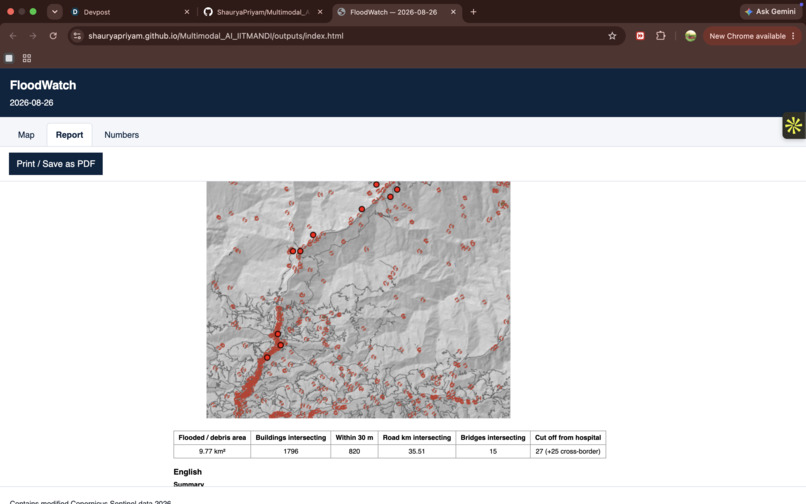 FloodWatch: Mapping Flood Damage from Space – screenshot 7