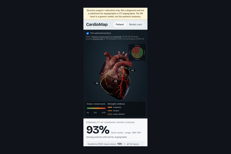 CardioMap – screenshot 2