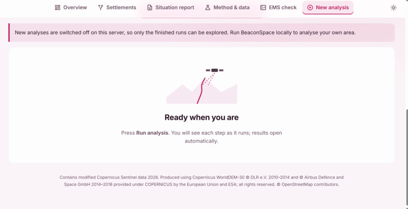 BeaconSpace – screenshot 1