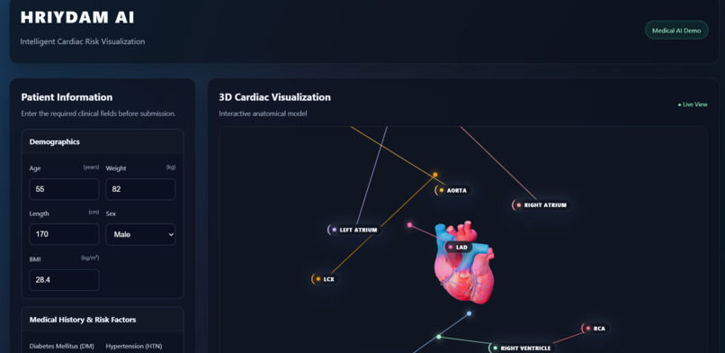 HRIDYAM AI – screenshot 1