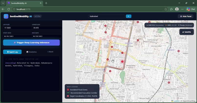 Sentinal-mobility-ai – screenshot 1
