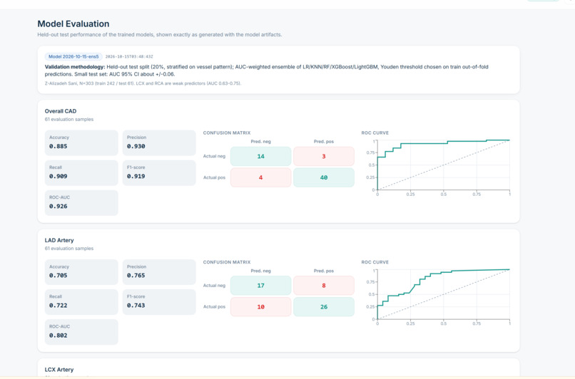 CardioVista: 3D AI Coronary Artery Disease Detection – screenshot 1