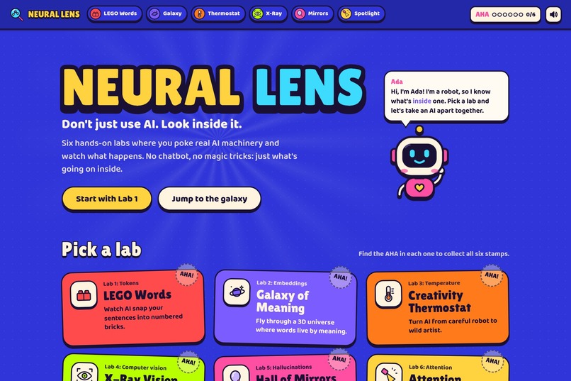 NEURAL LENS – screenshot 1
