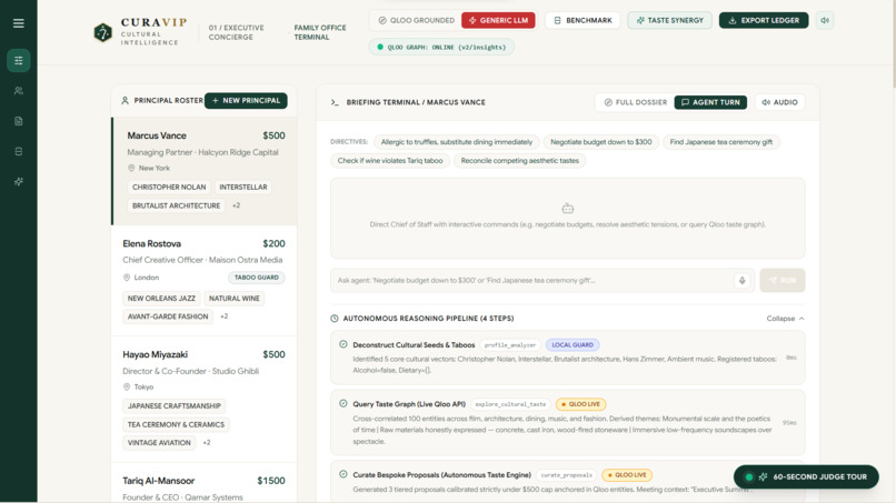 CuraVIP - Cultural Intelligence Agent – screenshot 11
