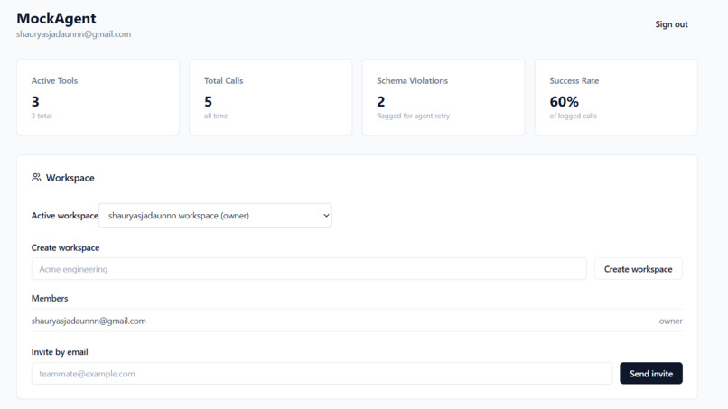Mockagent – screenshot 1