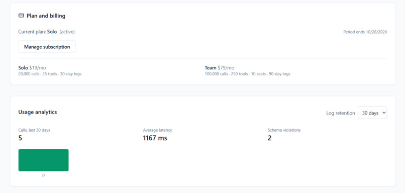 Mockagent – screenshot 2