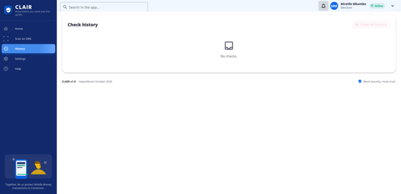 Clair – screenshot 1