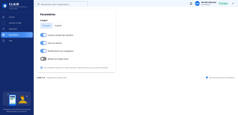 Clair – screenshot 3