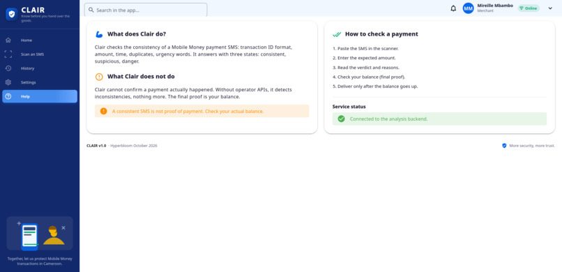 Clair – screenshot 5