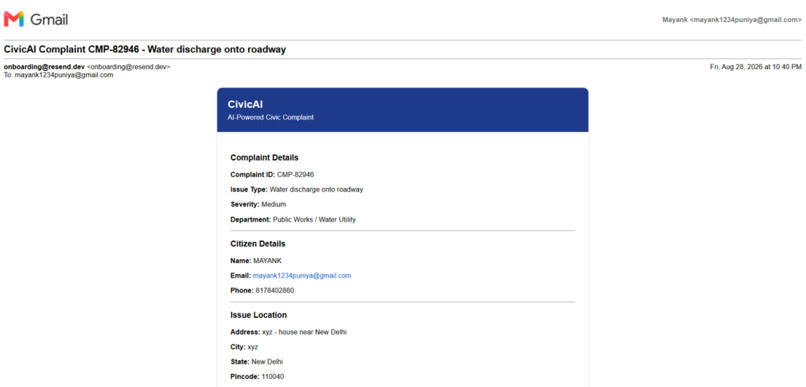 CIVIC.AI – screenshot 1