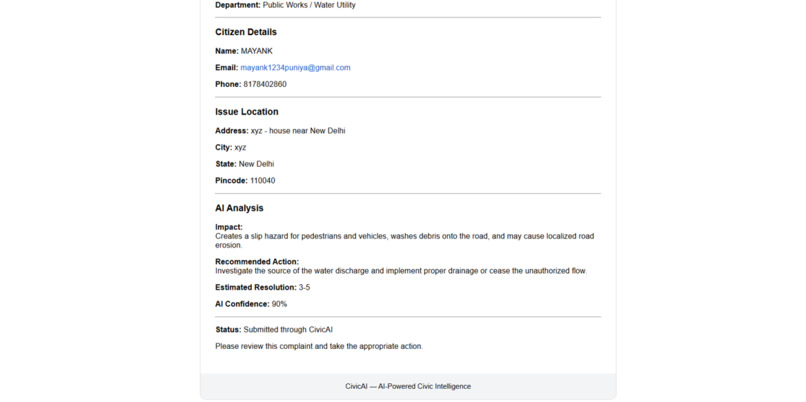 CIVIC.AI – screenshot 2